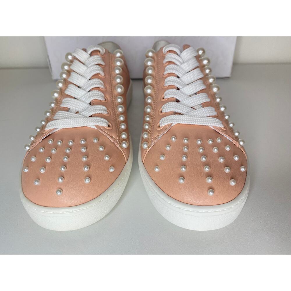 Stuart Weitzman Pearl Convertible Sneakers Pink Balletcore Coquette - Picture 12 of 14